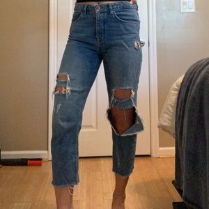 Forever 21 boyfriend jeans size 27
